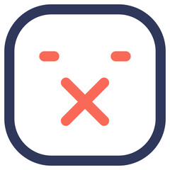 Obraz premium Muted Icon