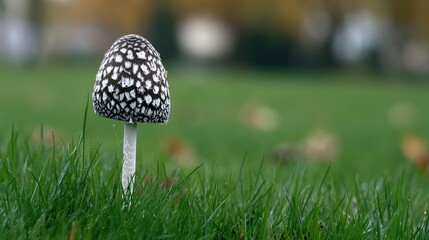 Mushroom in Grass