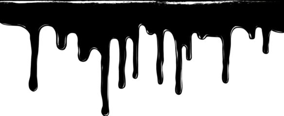 Abstract dripping text effect on black background