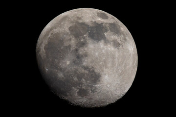 moon in the night sky