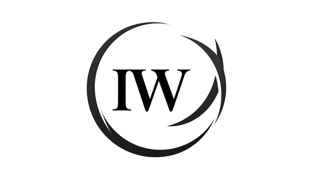 Elegant monogram logo design