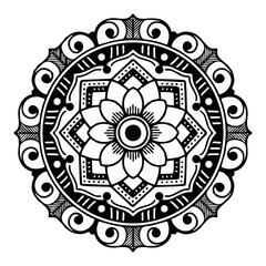 Ethnic Mandala Ornament. Arab...
