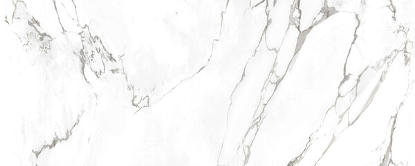 Carrara marble with a mixture of white color and natural cracks on the natural stone looks luxurious