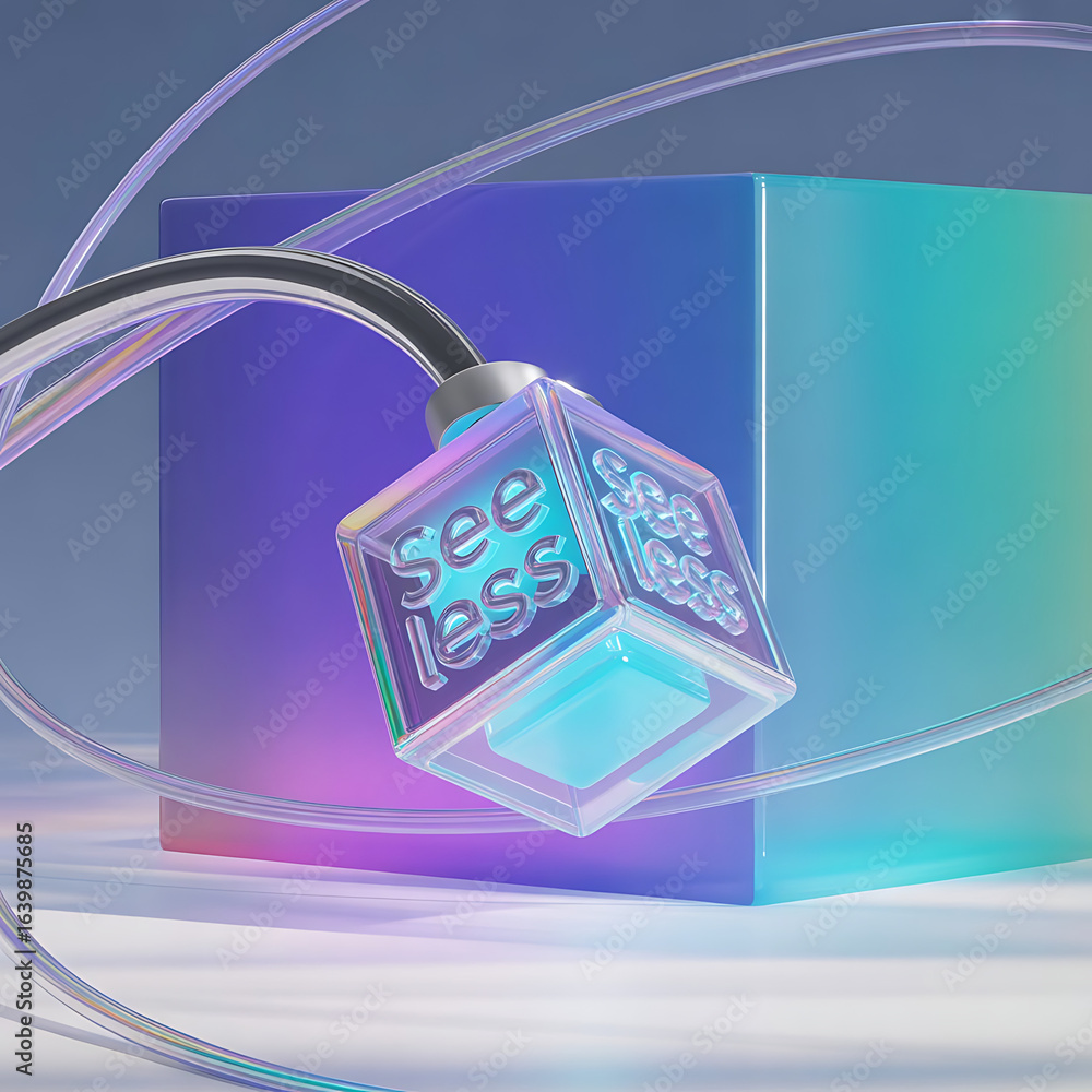 Poster technology concept vector with security camera and lock icons on a laptop screen