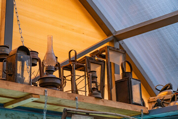 Fototapeta premium Kerosene lamp