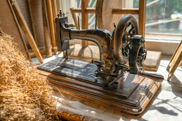 vintage sewing machine