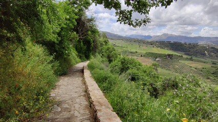 Obraz premium Nature view around Ronda, Spain