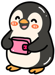 Naklejka premium Penguin 