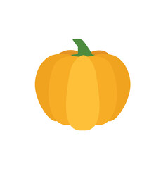halloween pumpkin jack-o-lantern orange vegetable fall autumn decoration emoji symbol sign icon vector illustration isolated flat
