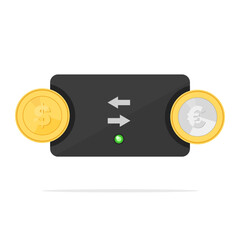 currency exchange. money. vector illustration