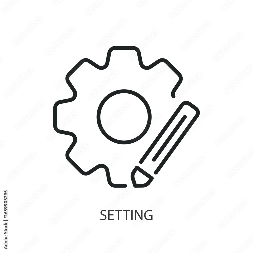 Aufkleber setting thin line vector icons.