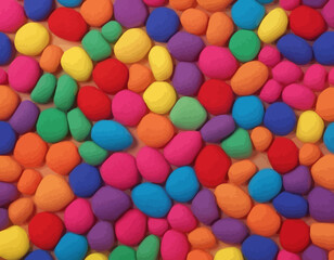 Color Flower Textile design vector, attractive flower fabric design  