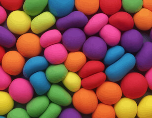 Color Flower Textile design vector, attractive flower fabric design  