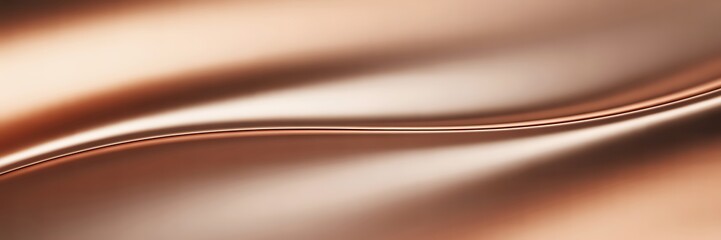 Abstract Rose Gold Background with Flowing Lines and Elegant Design Perfect for Luxurious Presentations and Website Headers