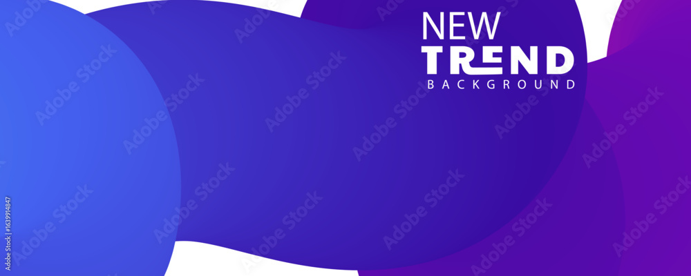 Poster 3d gradient color abstract background, landing page template - abstract dynamic, modern, futuristic,