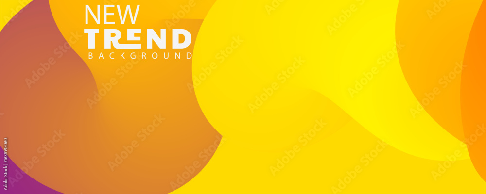 Poster 3d gradient color abstract background, landing page template - abstract dynamic, modern, futuristic,
