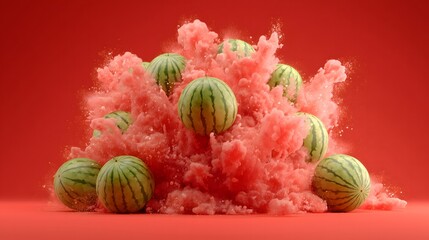 Watermelon Explosion