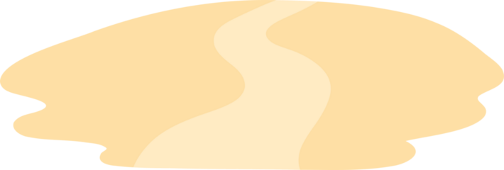 Minimalist Sand Dune Path 