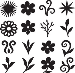 Abstract geometric pattern with vibrant color accents