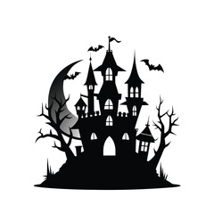 vector illustration of a castle