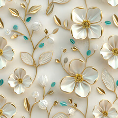 seamless floral background
