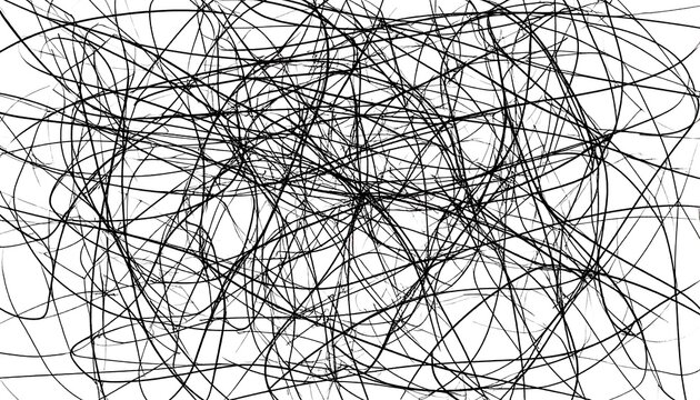 Abstract chaotic lines