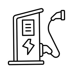 Electric charger icon