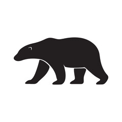 vector illustration of a bear