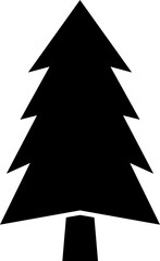 Obraz premium Tree Icon, Detailed tree silhouettes of various trees, Palm tree summer logo, Vector Illustration !