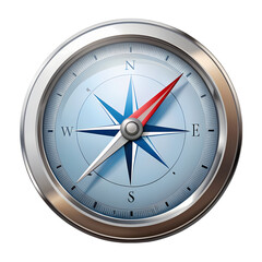 A Detailed View of a Compass