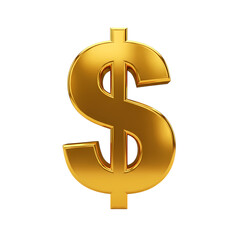 golden dollar sign