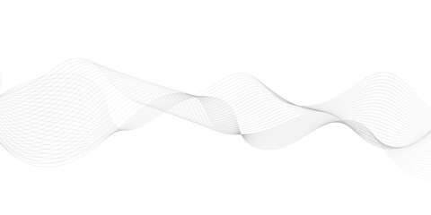 Abstract wave element for design digital frequency track equalizer, Abstract vector background with gray wavy lines.