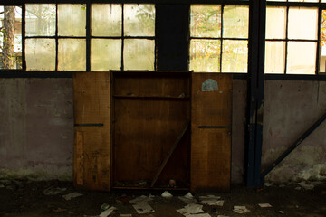 old abandoned factory