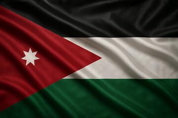 Obraz premium flag of Jordan
