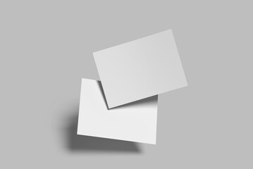 a4 certificate blank mockup