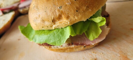 Savor a Delicious Sandwich made with Fresh Ingredients that will delight your taste buds