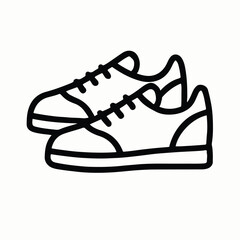 sport shoes isolated on white