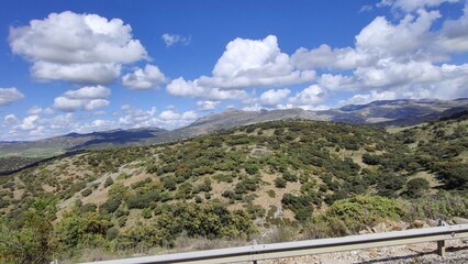 Nature view around Ronda, Spain