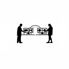 Fototapeta premium Medical team coordinating mri scan workflow with patient and technology