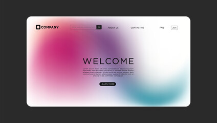 Welcome to a modern website with a vibrant aesthetic and user friendly interface for any business