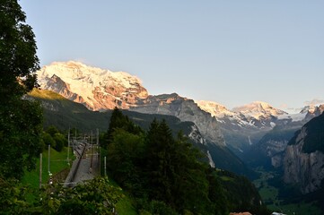 Picturesque Swiss Mountain Scenery The