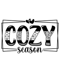 Cozy Season SVG, Christmas SVG, Winter SVG
 