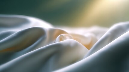 Abstract background: Soft, diffused light creating a dreamlike quality, representing peaceful sleep. Rest, tranquility.