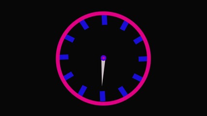 Clock animation, Clock Time Lapse - Powered by Adobe