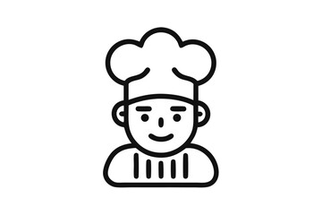 Faceless chef in polka dotted jacket holds a serving plate with elegance