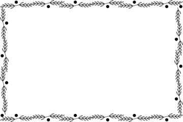 Simple Unique Frame with White Background, Black Unique Frame, Unique Style Frame, Border Frame, Photo Frame, Amaizing Frame