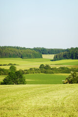 The landscape of Baden Wuerttemberg, the Schwabisch Alb 