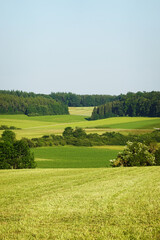 The landscape of Baden Wuerttemberg, the Schwabisch Alb 