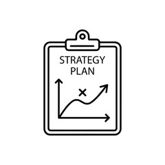 Strategy Plan Icon