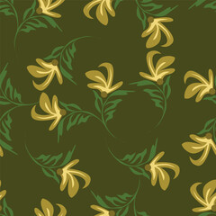 cute flower pattern image for fabric textile or wall decoration
